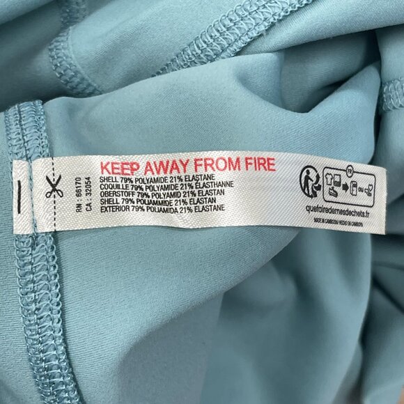 FP Movement by Free People Never Better 7/8 Leggings, Eucalyptus, Large - Picture 4 of 5